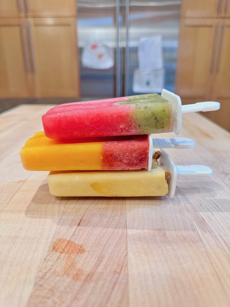 Fresh Fruit Summer Popsicles