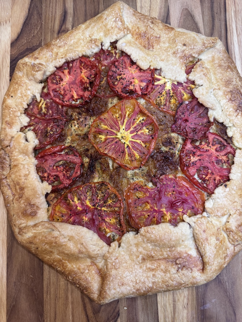 Heirloom Tomato Galette